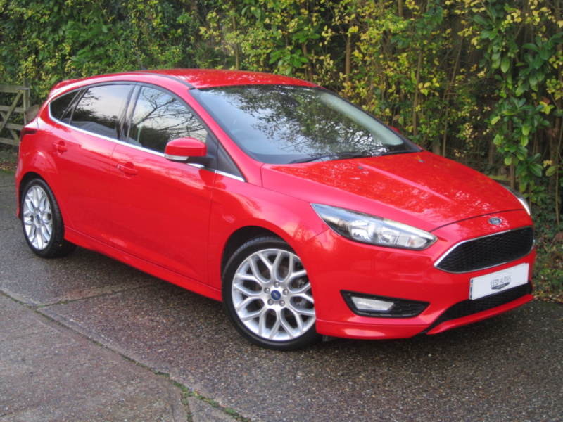 2016 Ford Focus 1.0 T Ecoboost Zetec S in Red — image 1