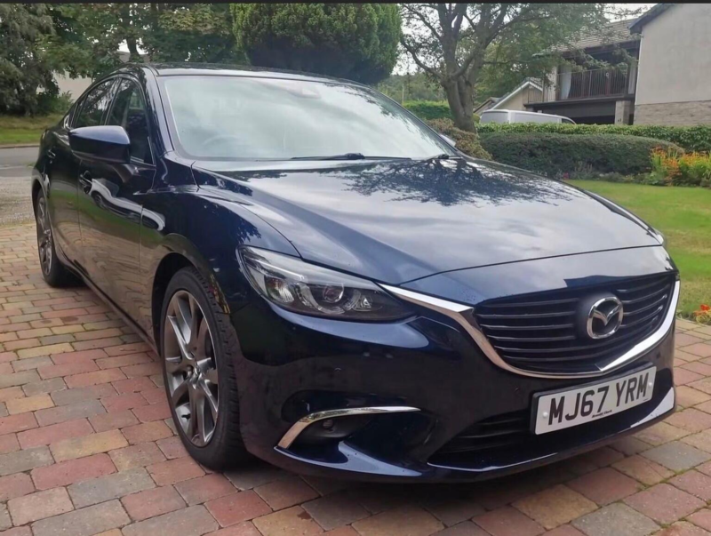 2017 Mazda Mazda6 2.2 Skyactiv-D Sport Nav Euro 6 (s/s) 4dr in Blue — image 1