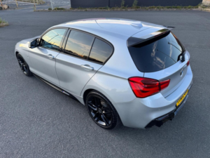 2015 BMW 1 Series 2.0 118d M Sport Auto Euro 6 (s/s) 5dr in Silver — image 2