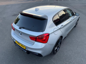 2015 BMW 1 Series 2.0 118d M Sport Auto Euro 6 (s/s) 5dr in Silver — image 4