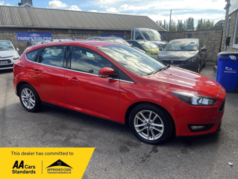 2015 Ford Focus 1.5 Tdci Zetec Euro 6 (s/s) 5dr in Red — image 1