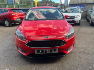 2015 Ford Focus 1.5 Tdci Zetec Euro 6 (s/s) 5dr in Red — image 4