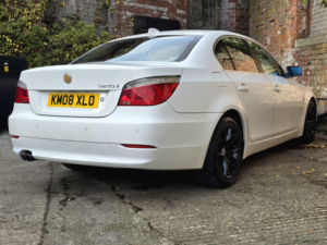 2008 BMW 5 Series 3.0 525i Se Saloon in White — image 6