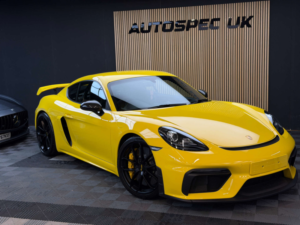 2020 Porsche 718 Cayman 4.0 Gt4 Coupe 2dr Petrol Manual Euro 6 (s/s) (420 Ps) in Yellow — image 2