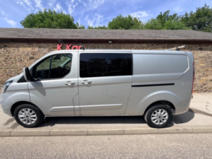 2022 Ford Transit Custom 2.0 320 Ecoblue Limited Crew Van L2 H1 Euro 6 (s/s) 5dr in Silver — image 6