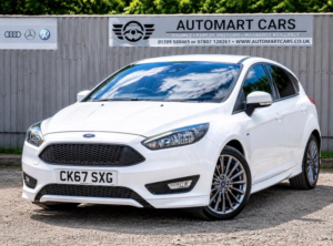 2018 Ford Focus 1.5 Tdci St-Line Euro 6 (s/s) 5dr in White — image 2