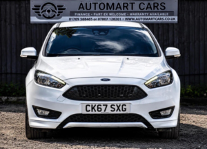 2018 Ford Focus 1.5 Tdci St-Line Euro 6 (s/s) 5dr in White — image 3