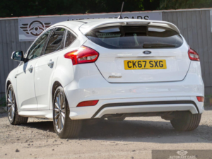 2018 Ford Focus 1.5 Tdci St-Line Euro 6 (s/s) 5dr in White — image 5