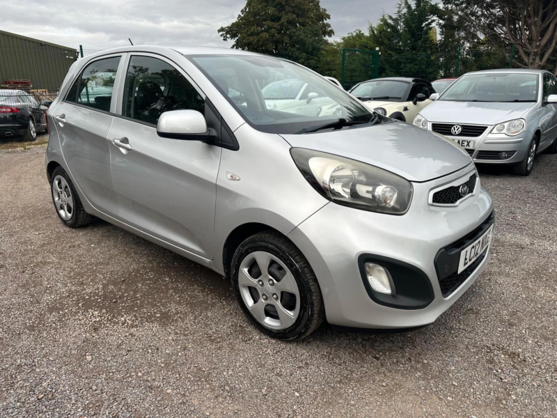 2012 Kia Picanto 1.0 1 Euro 5 5dr in Silver — image 1