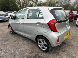 2012 Kia Picanto 1.0 1 Euro 5 5dr in Silver — image 4