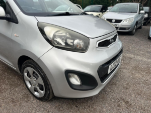 2012 Kia Picanto 1.0 1 Euro 5 5dr in Silver — image 5