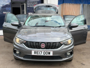 2017 Fiat Tipo 1.4 T-Jet Lounge Euro 6 (s/s) 5dr in Grey — image 6