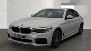 2020 BMW 5 Series 2.0 520d Mht M Sport Saloon 4dr Diesel Hybrid Auto Xdrive Euro 6 (s/s) (190 Ps) in White — image 2