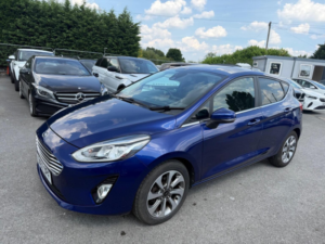 2018 Ford Fiesta 1.1 Ti-Vct Zetec Euro 6 (s/s) 5dr in Blue — image 3
