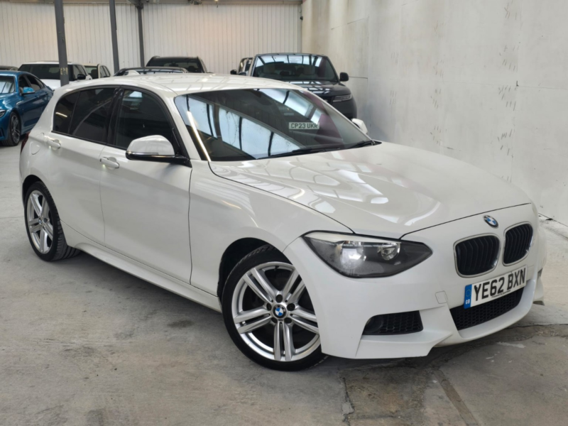2012 BMW 1 Series 2.0 116d M Sport 5 Door in White — image 1