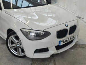 2012 BMW 1 Series 2.0 116d M Sport 5 Door in White — image 2