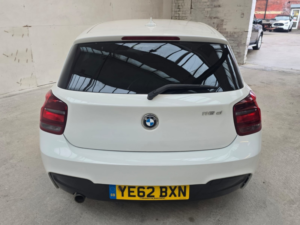 2012 BMW 1 Series 2.0 116d M Sport 5 Door in White — image 6