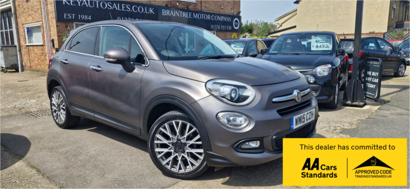 2015 Fiat 500x 1.6 Multijetii Lounge SUV 5dr Diesel Manual Euro 6 (s/s) (120 Ps) in Bronze — image 1