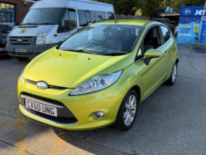 2010 Ford Fiesta 1.25 Zetec 3dr in Green — image 3