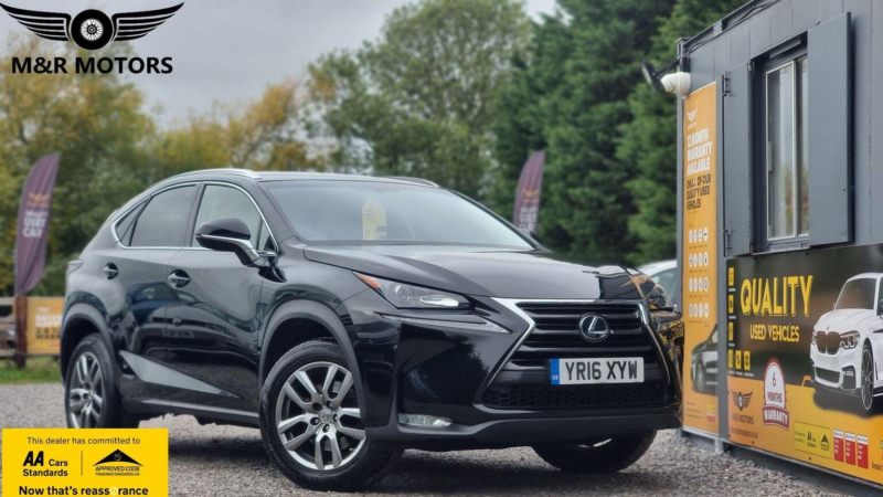 2016 Lexus Nx 2.5 300h Luxury E-CVT 4WD Euro 6 (s/s) 5dr in Black — image 1