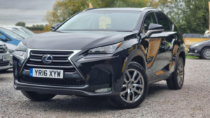 2016 Lexus Nx 2.5 300h Luxury E-CVT 4WD Euro 6 (s/s) 5dr in Black — image 3