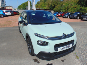 2018 Citroen C3 1.2 Puretech Feel * Mot June 2027 * Only 50754 Miles * 7 Service Stamps * Finance Available * Free 6 in Green — image 4
