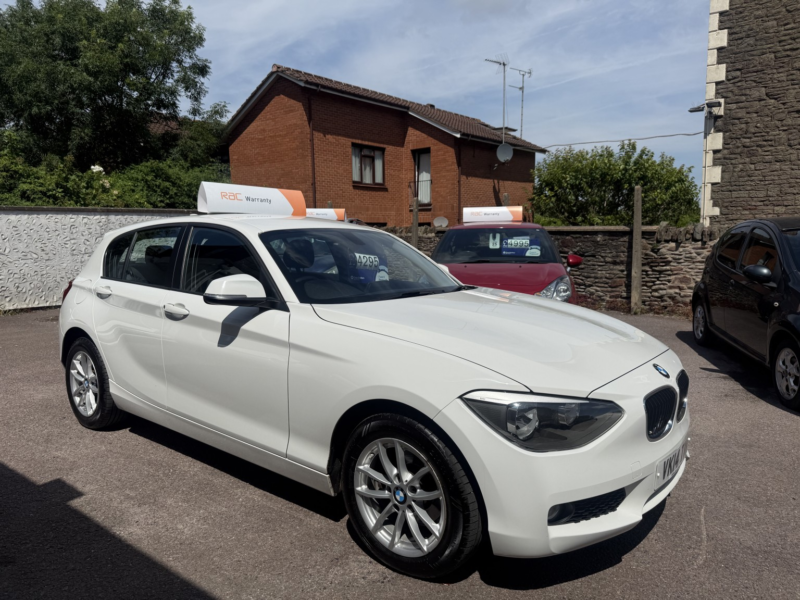 2014 BMW 1 Series 1.6 116i Se 5-Door in White — image 1