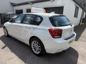 2014 BMW 1 Series 1.6 116i Se 5-Door in White — image 4