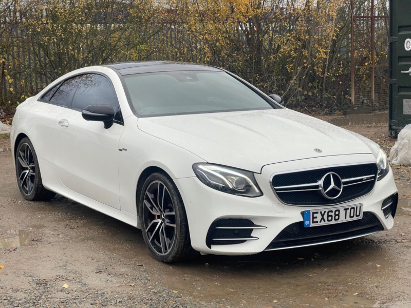 2018 Mercedes-Benz E Class 3.0 E53 Mhev Eq Boost Amg (premium Plus) Spds Tct 4matic+ Euro 6 (s/s) 2dr in White — image 1