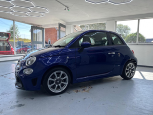 2018 Abarth 595 1.4 T-Jet Euro 6 3dr in Blue — image 2