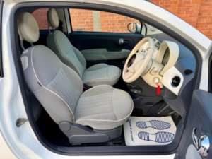 2012 Fiat 500 1.2 Lounge Euro 5 (s/s) 3dr in White — image 3