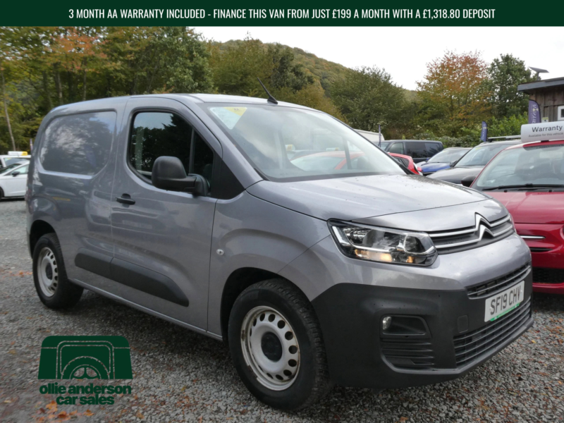 2019 Citroen Berlingo 1.6 Bluehdi 1000 Worker M Panel Van 5dr Diesel Manual Swb Euro 6 (75 Ps) in Grey — image 1