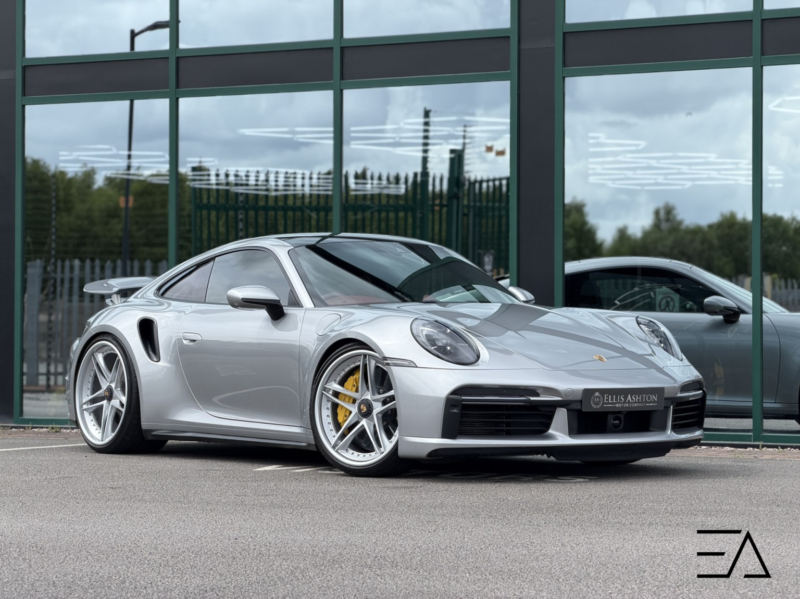 2020 Porsche 911 3.7 T 992 Turbo S in Silver — image 1