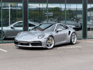 2020 Porsche 911 3.7 T 992 Turbo S in Silver — image 5