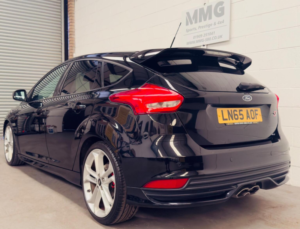 2015 Ford Focus 2.0 Tdci St-3 Euro 6 (s/s) 5dr in Black — image 4
