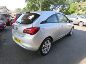 2016 Vauxhall Corsa 1.4i Ecoflex Energy Euro 6 3dr (a/c) in Silver — image 5