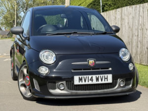 2014 Abarth 595 1.4 Abarth S1 1.4 Tjet 160bhp 595 Competizione in Black — image 2