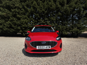 2022 Ford Fiesta 1.0 Fiesta Titanium 5 Door 1.0l Ecoboost 125ps Mhev Fwd 7-Speed Powershift in Red — image 3