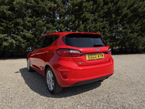 2022 Ford Fiesta 1.0 Fiesta Titanium 5 Door 1.0l Ecoboost 125ps Mhev Fwd 7-Speed Powershift in Red — image 6