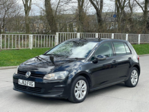 2013 Volkswagen Golf 1.6 Tdi Bluemotion Tech Se DSG Euro 5 (s/s) 5dr in Black — image 3