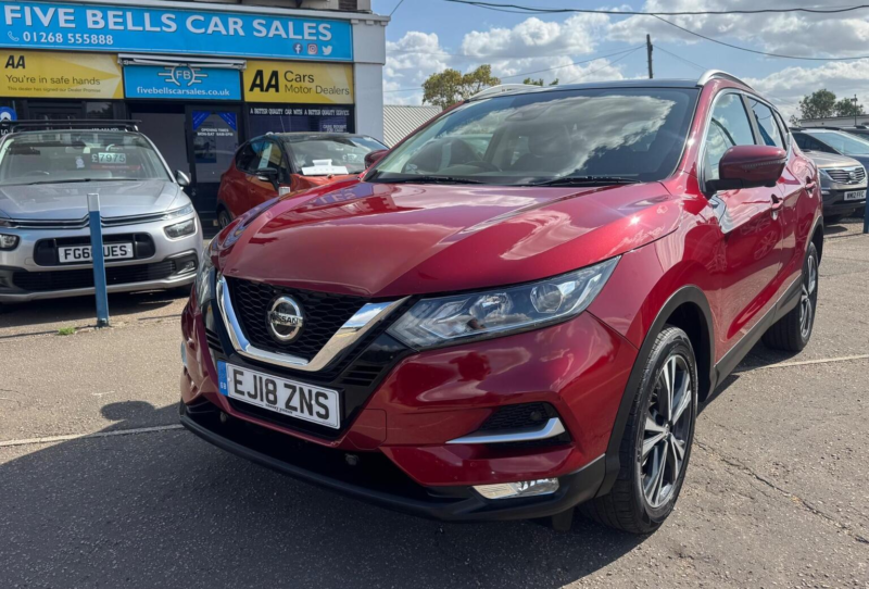 2018 Nissan Qashqai 1.5 Dci N-Connecta Euro 6 (s/s) 5dr in Red — image 1
