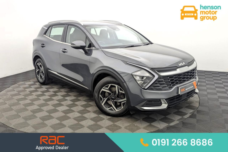 2022 Kia Sportage 1.6 T-Gdi 2 SUV 5dr Petrol Manual Euro 6 (s/s) (148 Bhp) in Grey — image 1