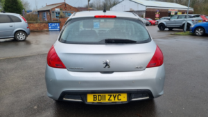 2011 Peugeot 308 1.6 Vti Envy in Silver — image 5