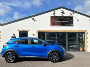 2023 Ford Puma 1.0t Ecoboost Mhev Titanium Euro 6 (s/s) 5dr in Blue — image 2