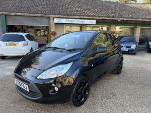 2016 Ford Ka 1.2 Zetec Black Edition Low Mileage Good Service History Ac Low Road Tax Just £35 Per Year in Black — image 2