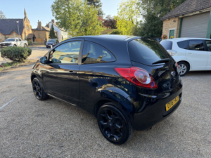 2016 Ford Ka 1.2 Zetec Black Edition Low Mileage Good Service History Ac Low Road Tax Just £35 Per Year in Black — image 3