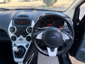 2016 Ford Ka 1.2 Zetec Black Edition Low Mileage Good Service History Ac Low Road Tax Just £35 Per Year in Black — image 6