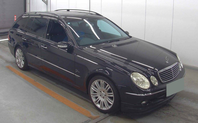 2006 Mercedes-Benz E Class Ref 8784 - In Transit Refundable Deposit Can Secure - Mercedes Benz W211 E Class E300 Estate Ex Japa in Black — image 1