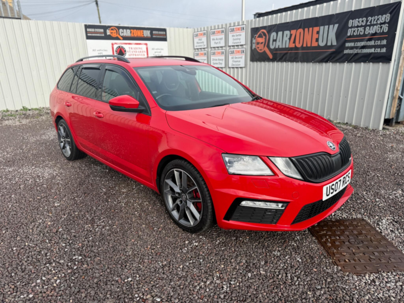 2018 Skoda Octavia 2.0 Tdi Vrs Euro 6 (s/s) 5dr in Red — image 1