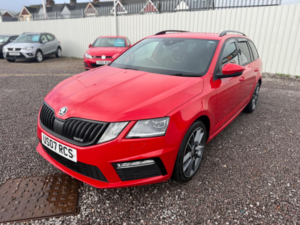 2018 Skoda Octavia 2.0 Tdi Vrs Euro 6 (s/s) 5dr in Red — image 4